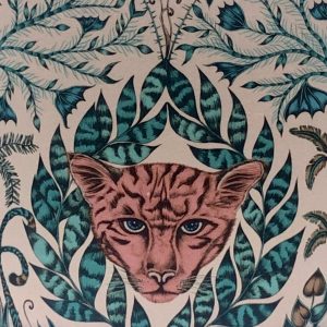 Emma J Shipley Pink Amazon Leopard drum lampshade by Fait par Moi