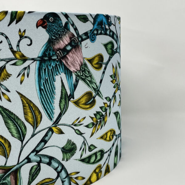 Rousseau handmade lampshade in a Emma J shipley design 4 by Fait par Moi