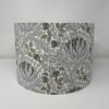 William Morris Artichoke design drum lampshade by Fait par Moi