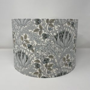 William Morris Artichoke design drum lampshade by Fait par Moi