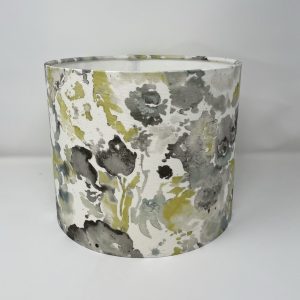 Florrie Mineral design handmade drum lampshade by Fait par Moi