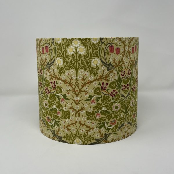 William Morris Blackthorn Gold drum lampshade by Fait par Moi 2