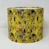 Gustav Klimt The Kiss drum lampshade by Fait par Moi