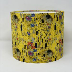 Gustav Klimt The Kiss drum lampshade by Fait par Moi