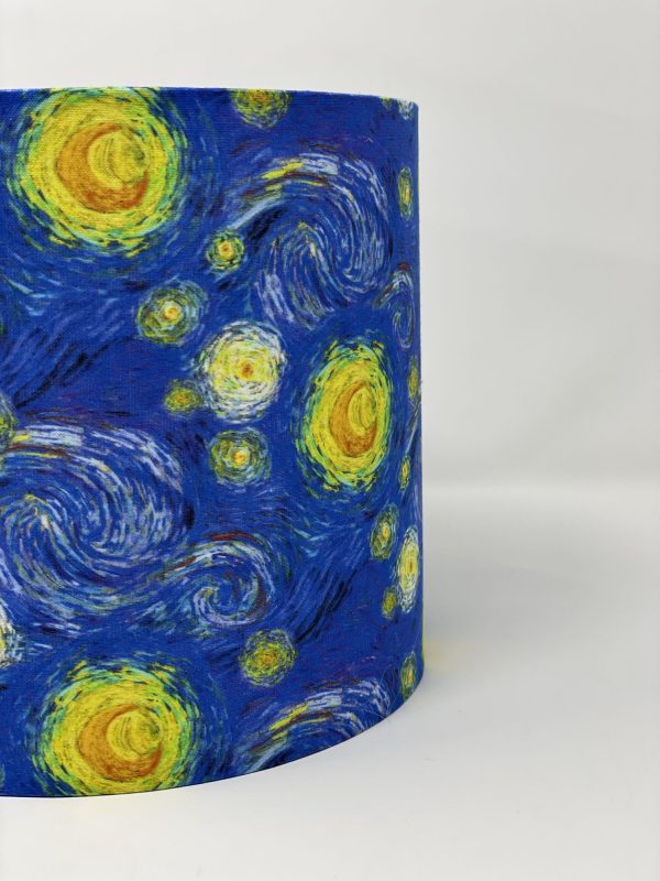 Vincent Van Gogh Starry Night handmade lampshade by Fait par Moi 2