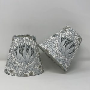 William Morris Artichoke Candle Clip shades by Fait par Moi