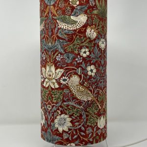 William Morris Strawberry Thief Table Lamp by Fait par Moi