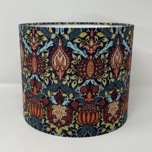 William Morris Granda drum lampshade by Fait par Moi