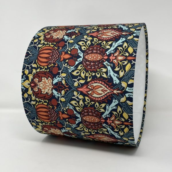 William Morris Granda drum lampshade by Fait par Moi 2