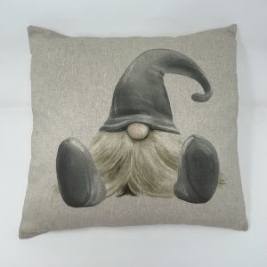 Christmas gonk grey cushion by Fait par Moi