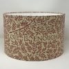 William Morris Love is Enough handmade drum lampshade by Fait par Moi 2