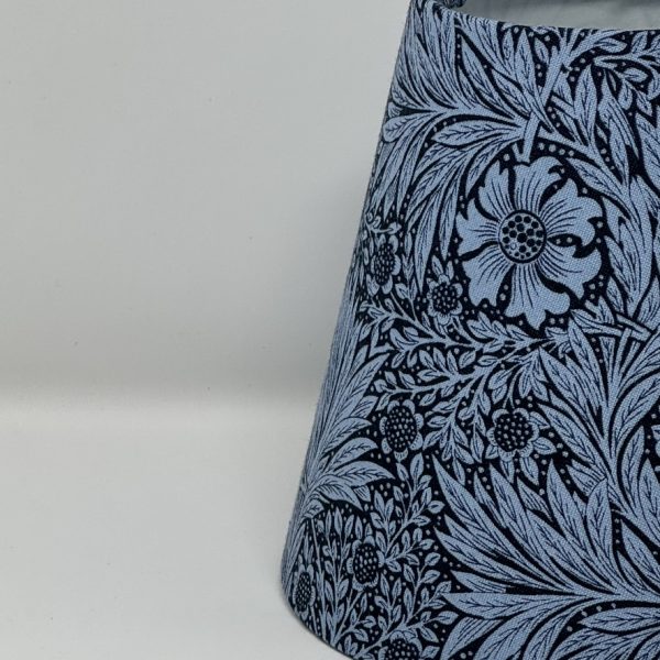 Marigold blue candle clips in a William Morris design by Fait par Moi 2