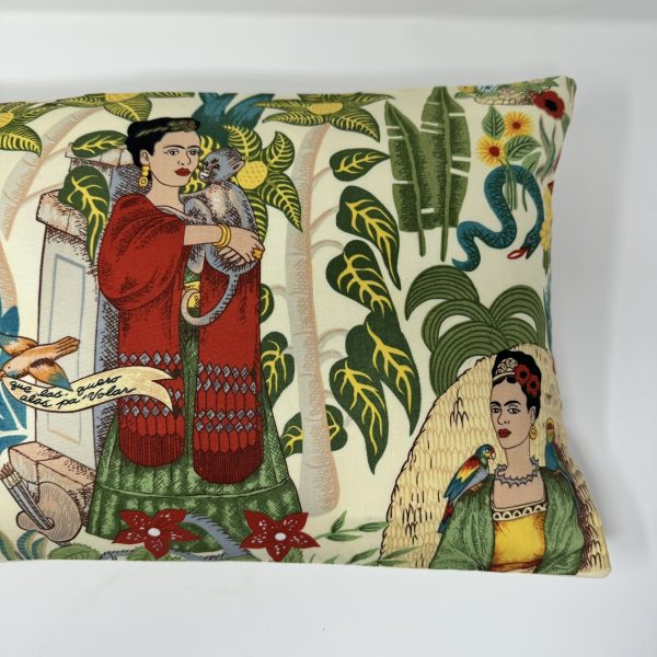 Fridas Garden handmade cushion by Fait par Moi