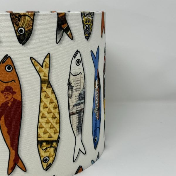 Portugese fishes drum lampshade - Image 5