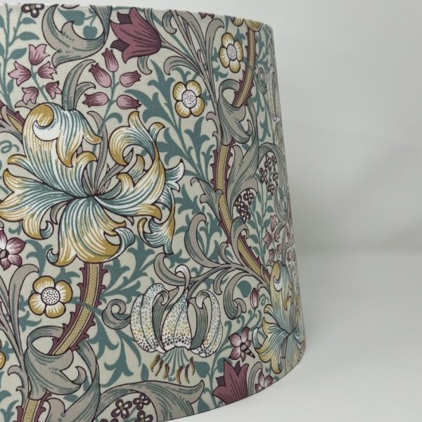 Dusk Golden Lily empire shade in a William Morris design by Fait par Moi 2