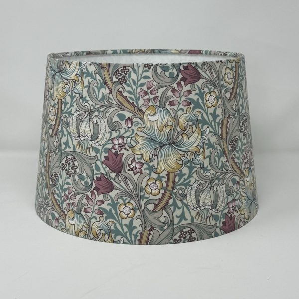 Dusk Golden Lily empire shade in a William Morris design by Fait par Moi