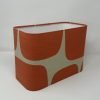 Scion Lohko Rounded Rectangle in Paprika and Hemp by Fait par Moi
