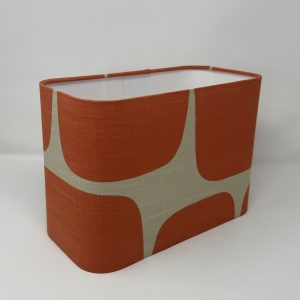 Scion Lohko Rounded Rectangle in Paprika and Hemp by Fait par Moi