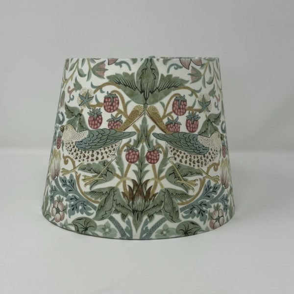 Olive Strawberry Thief empire lampshade by Fait par Moi 2
