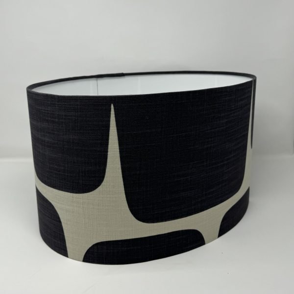 Scion Lohko oval handmade lampshade by Fait par Moi 2