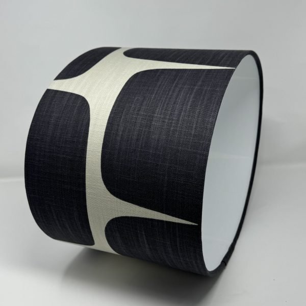 Scion Lohko oval lampshade in liquorice and hemp - Image 3
