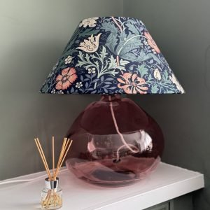 39cm Simplicity recycled glass lamp base by Jarapa from Fait par Moi