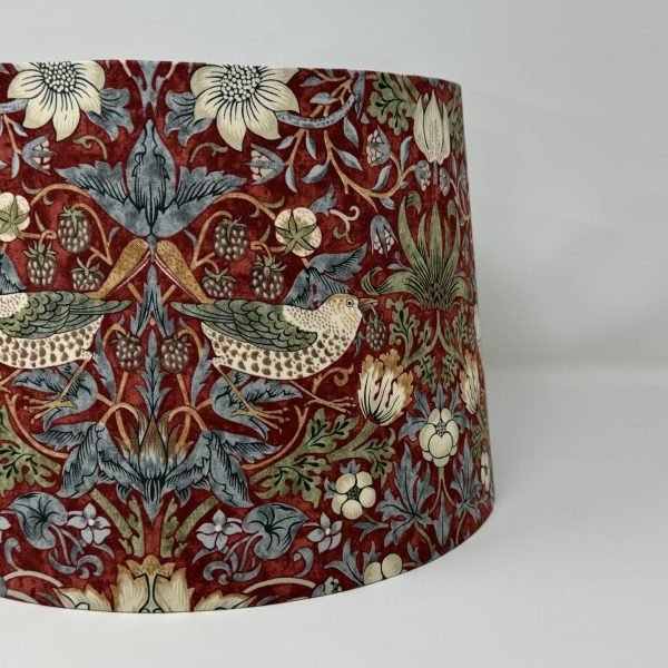 Strawberry Thief empire shade in a William Morris design by Fait par Moi 3