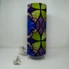 Vibrant African Wax Print table lamp by Fait par Moi