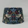 Indigo William Morris Strawberry Thief Empire shade by Fait par Moi