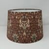 Red Snakeshead empire shade in a William Morris design by Fait par Moi 3