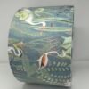 Cranes velvet handmade lampshade by Fait par Moi 4