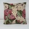 William Morris Acanthus cushion red by Fait par Moi