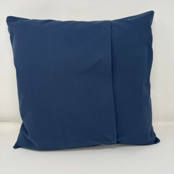 William Morris Strawberry Thief design cushion (indigo) - Image 4