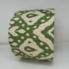Ikat lampshade in Emerald handmade by Fait par Moi 3