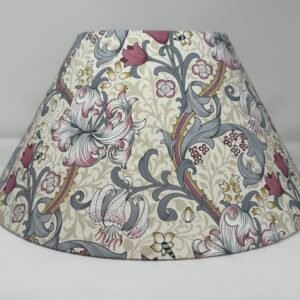 William Morris Golden Lily handmade coolie shade by Fait par Moi