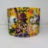 Zion velvet lampshade in Ochre handmade by Fait par Moi 3