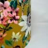 Paradise velvet lampshade in Ochre handmade by Fait par Moi 4