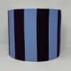 Lavender stripes drum lampshade by Fait par Moi 2