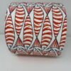Orange fish handmade drum lampshade by Fait par Moi 2