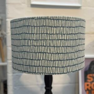Scion Tocca Denim handmade lampshade by Fait par Moi