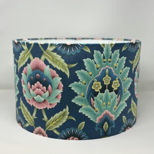 Beaulieu Royal velvet drum lampshade