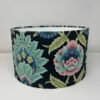 Beaulieu black velvet handmade lampshade by Fait par Moi