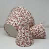 Miranda Raspberry Coolie lampshade handmade by Fait par Moi 2