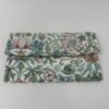 Fabric pouch Strawberry Thief Olive