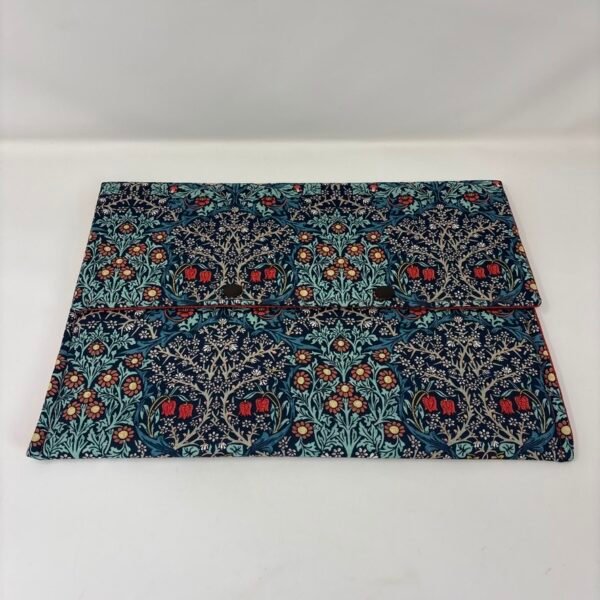 Handmade Wiliam Morris Blackthorn design lap top cover by Fait par Moi