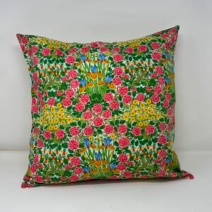 William Morris Campanula cushion