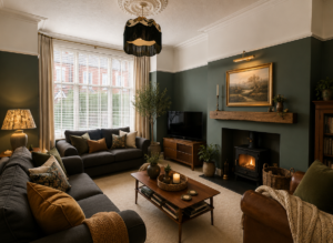 Styling a room with lampshades